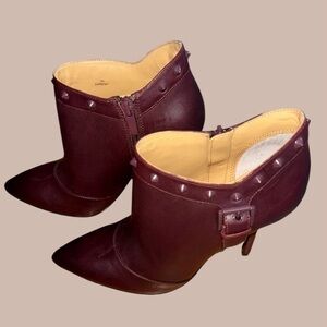 🔥NWT! ENZO ANGIOLINI LEATHER ANKLE BOOTIES! FAST SHIPPING! SO TRENDY!